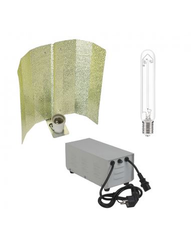 Kit 600W Reflector Stuco + Ignator HPS + Ignator 2.0 Cerrado (sin cable C14) - Imagen 1