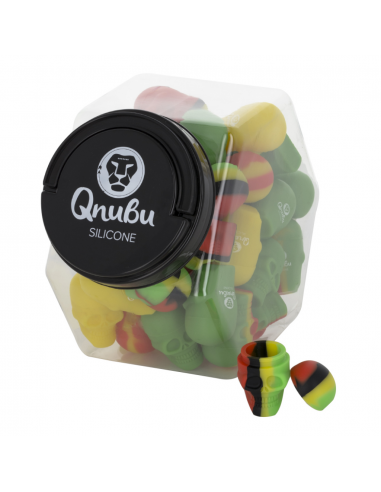 Bote Qnubu Silicone Calavera XL 15ml (Display XL 40Und) - Imagen 1