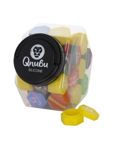 Bote Qnubu Silicone Hexagono 26ml (Display XL 40Und) - Imagen 1