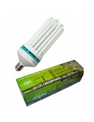 Pure Light CFL Greenpower Crecimiento/Floración (2700K-6400K) Bajo Consumo - Imagen 1