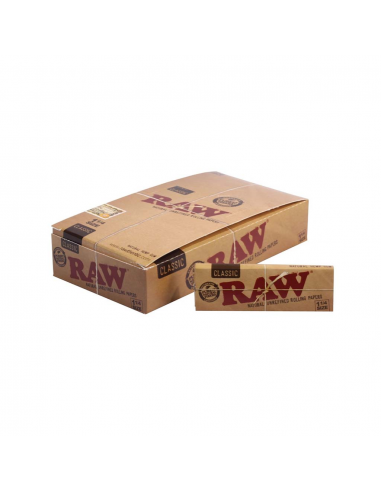 Papel de Fumar Raw Classic 1 1/4  24Und - Imagen 1