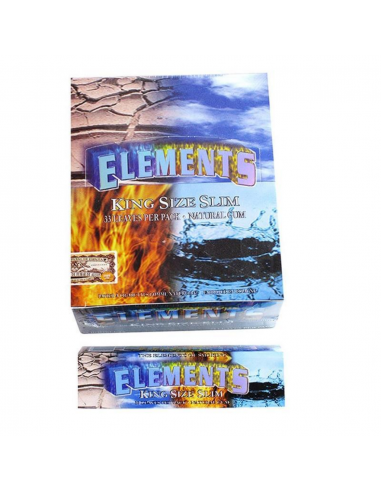 Papel de Fumar Elements King Size Slim 50Und - Imagen 1