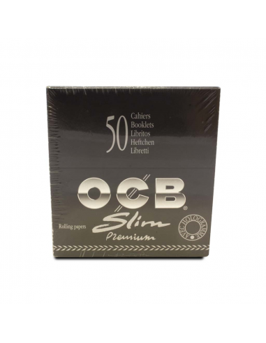 Papel de Fumar Ocb Premium King Size Slim  50Und - Imagen 1