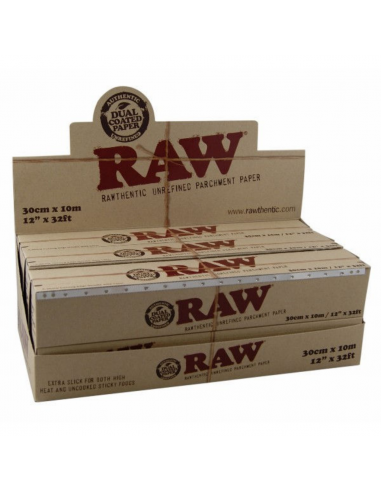 Raw Pergamino Rollo Mediano BHO (30cm x 10m) (Caja 6und) - Imagen 1