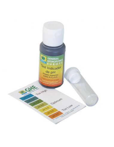 General Hydroponic Kit Test de Ph 30ml - Imagen 1