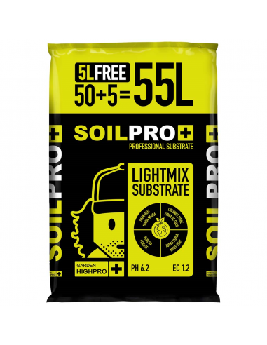 Garden Highpro SoilPro Lightmix 55L (50+5Gratis) - Imagen 1