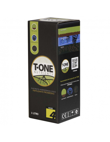 T-One Nutrients Fertilizante Progresivo Fase 4 Bag in Box - Imagen 1