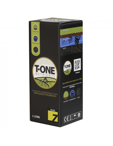 T-One Nutrients Fertilizante Progresivo Fase 7 Bag in Box - Imagen 1