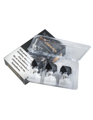 Bunch Vapers USB POD Recambio 1,5ml Ceramico 1.5mm (3Und) - Imagen 1