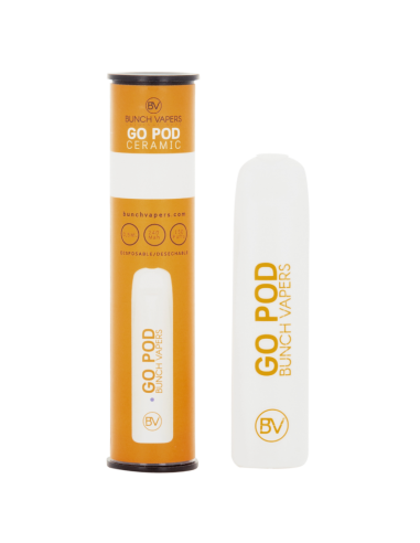 Bunch Vapers GO POD Cerámico 0.5ml Blanco (Uso Unico/Desechable) - Imagen 1