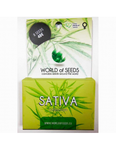 World Of Seed Sativa Collection 8Und Fem - Imagen 1