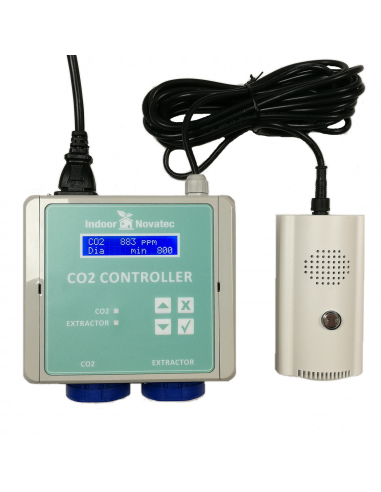 Controlador Digital de CO2 Indoor Novatec - Imagen 1