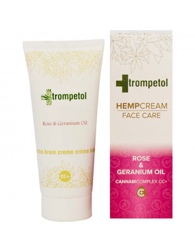 Trompetol Crema Facial de Rosa y Geranio - Imagen 1